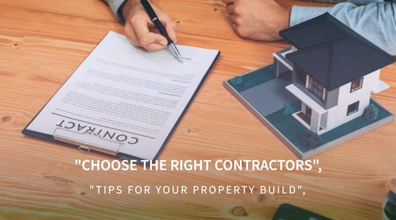 property developer contract